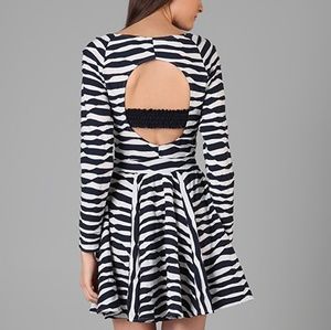 Thread Social Navy Striped w/ Cutout Back
